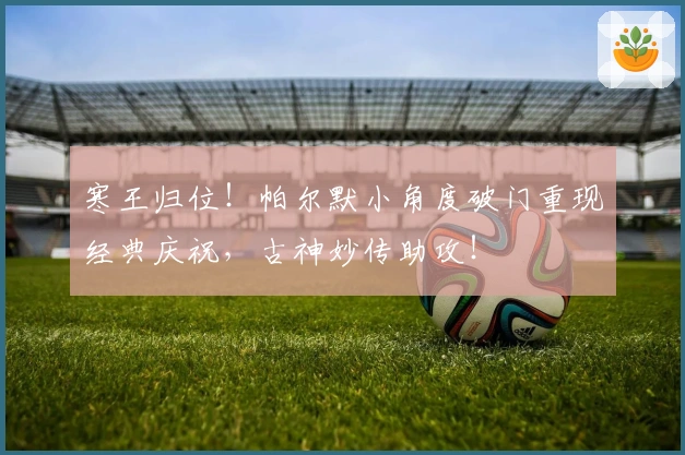 寒王归位！帕尔默小角度破门重现经典庆祝，古神妙传助攻！